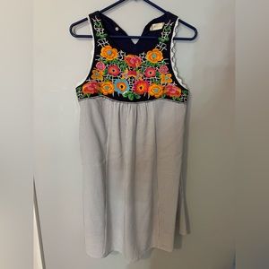 Altar’d State Floral & Striped Dress